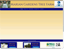 Tablet Screenshot of mariangardens.com
